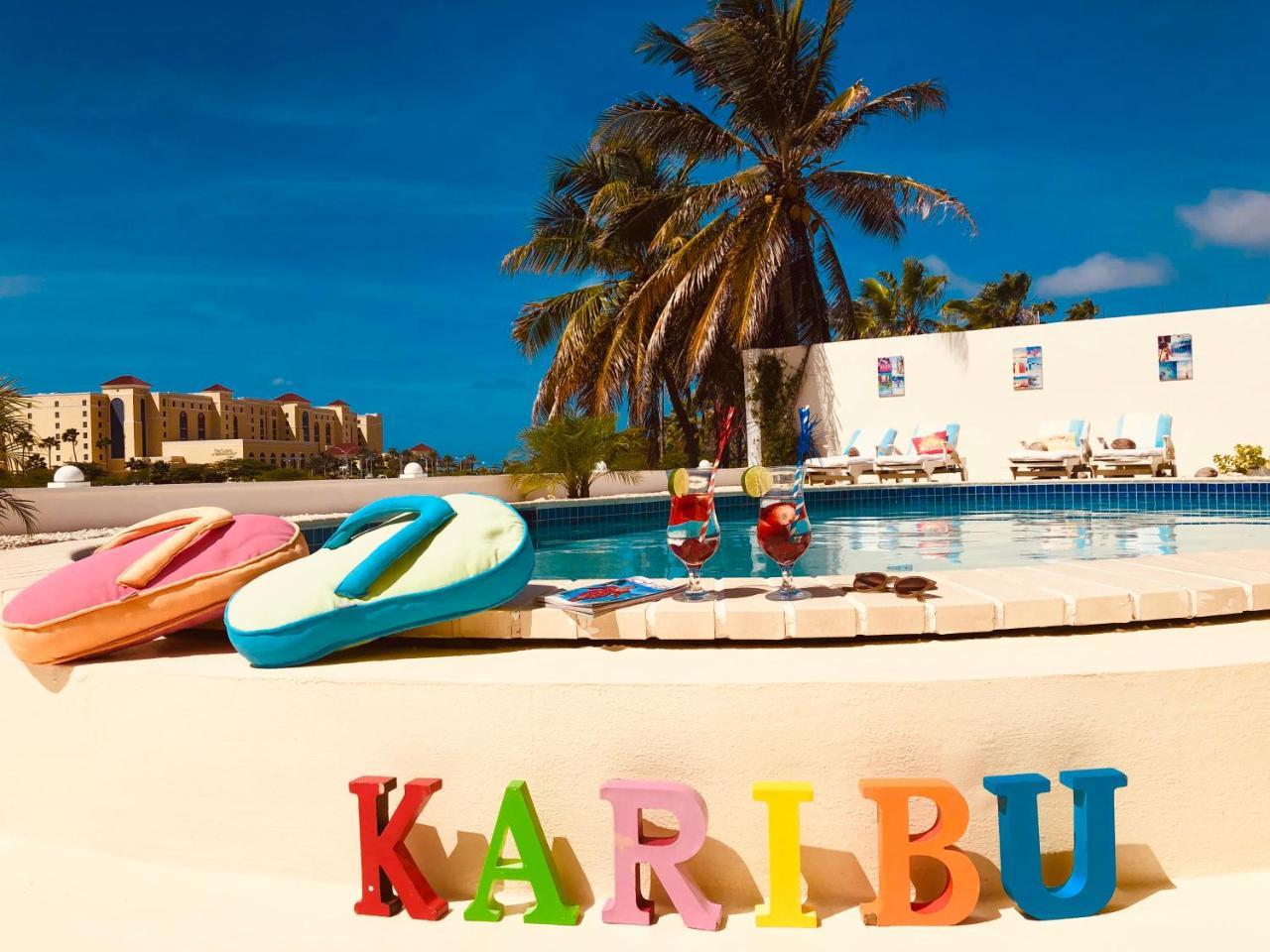 Karibu Aruba Boutique Hotel Palm Beach Eksteriør bilde